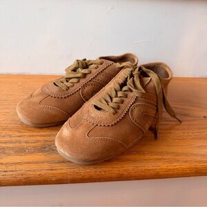 Jeffrey Campbell Tan Suede Sneakers